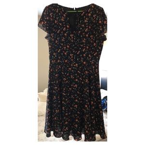 Unique Vintage Floral dress Size XL